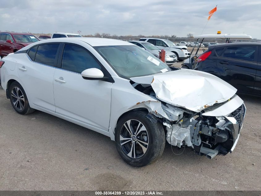 2022 NISSAN SENTRA SV XTRONIC CVT - 3N1AB8CV8NY303192