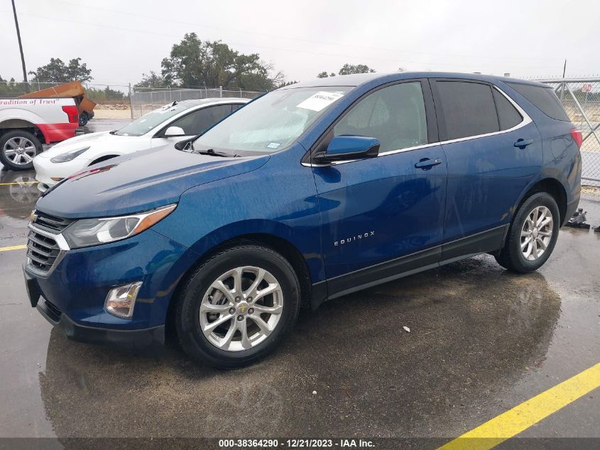 2020 CHEVROLET EQUINOX FWD LT 1.5L TURBO - 2GNAXKEVXL6284319