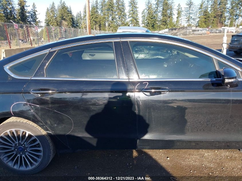 2017 FORD FUSION TITANIUM - 3FA6P0D94HR147731