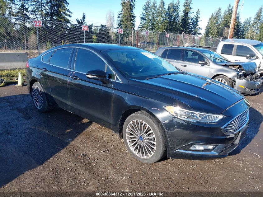 2017 FORD FUSION TITANIUM - 3FA6P0D94HR147731