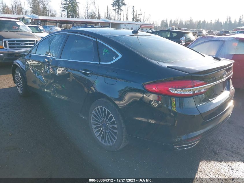 2017 FORD FUSION TITANIUM - 3FA6P0D94HR147731