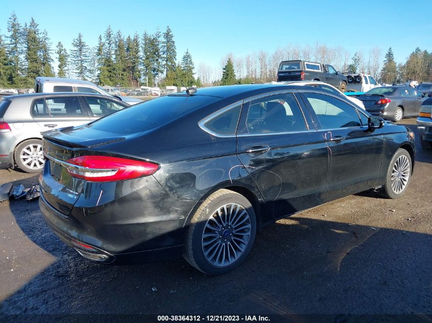 2017 FORD FUSION TITANIUM - 3FA6P0D94HR147731