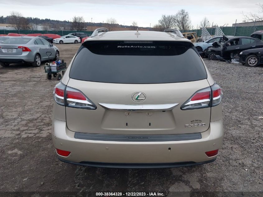 2013 LEXUS RX 350 - 2T2ZK1BA8DC114915