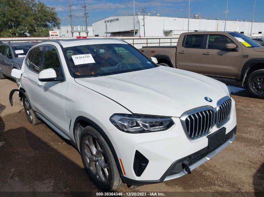 2023 BMW X3 XDRIVE30I - 5UX53DP03P9P73933