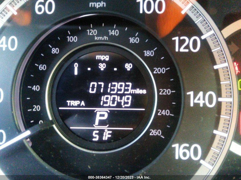 2014 HONDA ACCORD EX-L - 1HGCR2F80EA212718