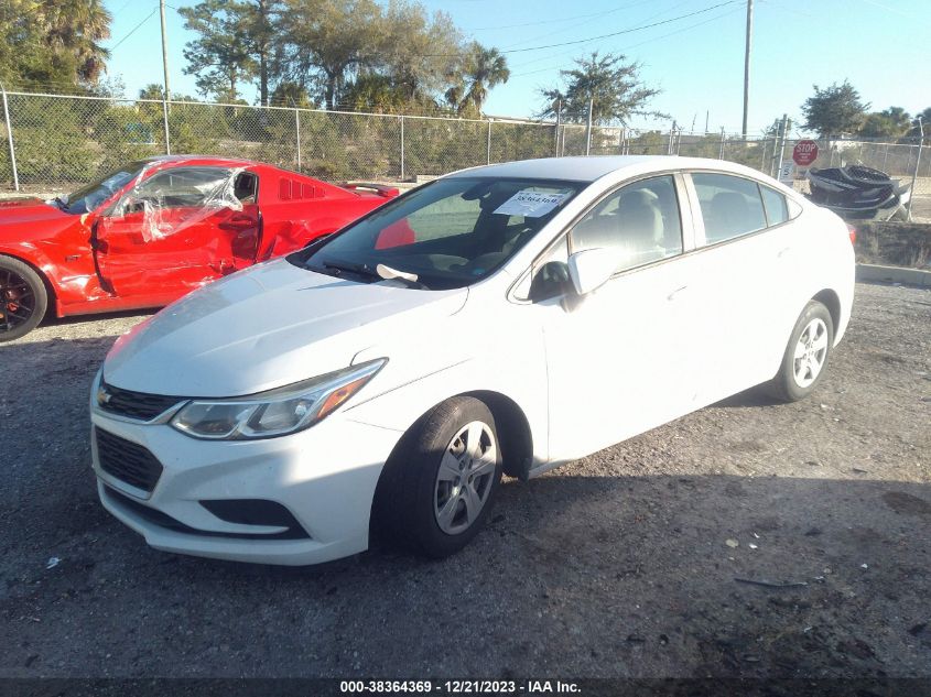 2016 CHEVROLET CRUZE LS - 1G1BC5SM7G7327826