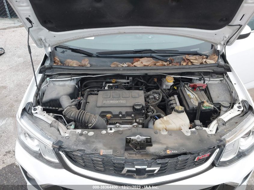 2019 CHEVROLET SONIC LT AUTO - 1G1JD5SB4K4111319