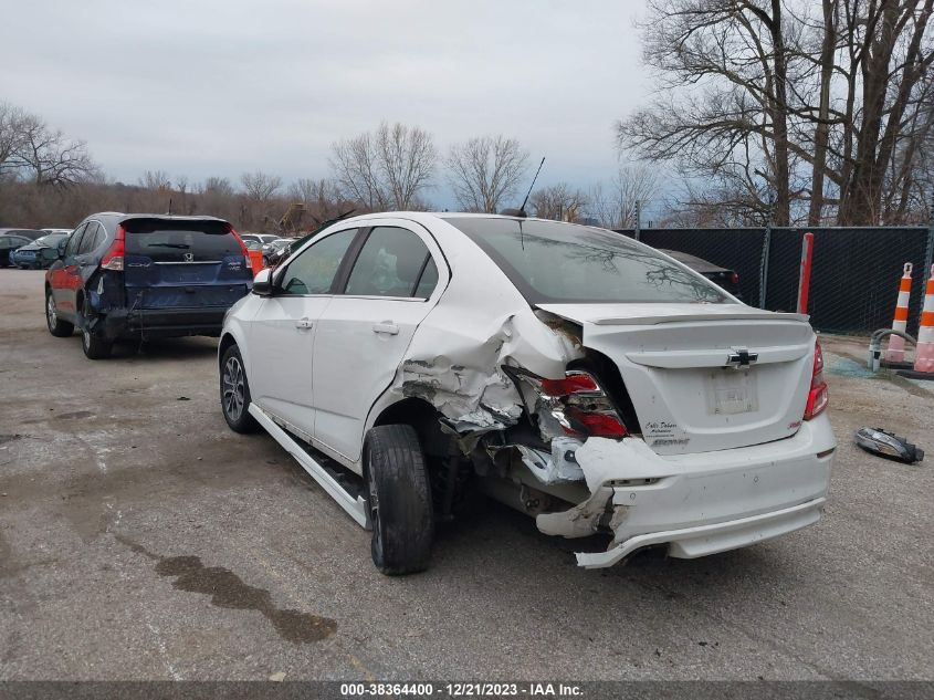 2019 CHEVROLET SONIC LT AUTO - 1G1JD5SB4K4111319