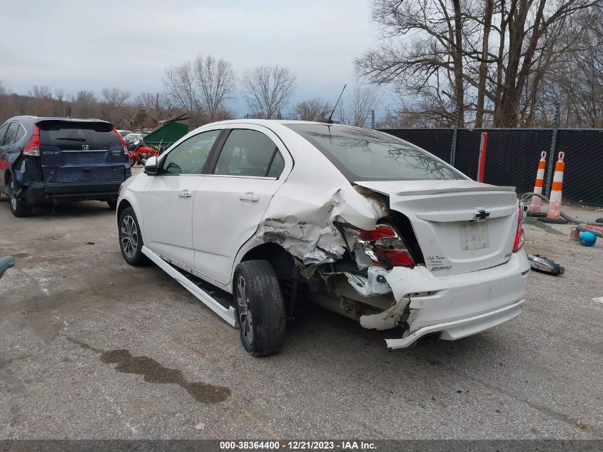 2019 CHEVROLET SONIC LT AUTO - 1G1JD5SB4K4111319