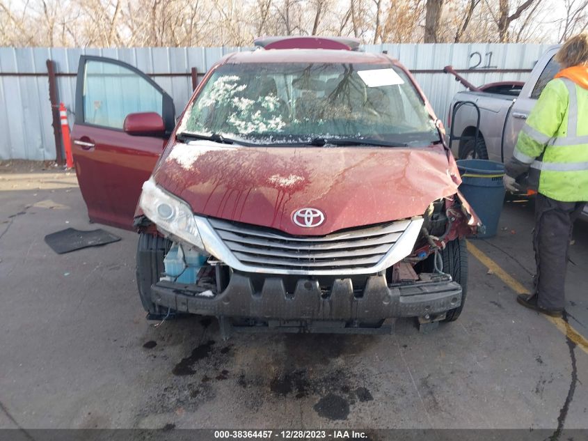 2015 TOYOTA SIENNA XLE 8 PASSENGER - 5TDYK3DC2FS566752