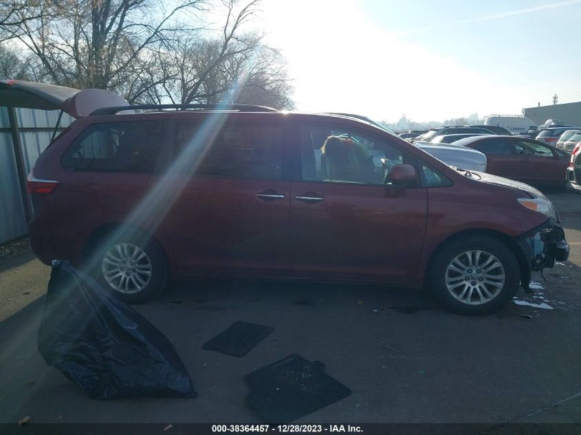 2015 TOYOTA SIENNA XLE 8 PASSENGER - 5TDYK3DC2FS566752