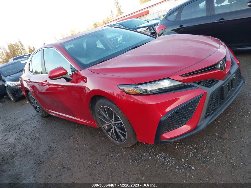 4T1G11AK6MU465491 TOYOTA CAMRY SE/SE NIGHTSHADE EDITION 2021
