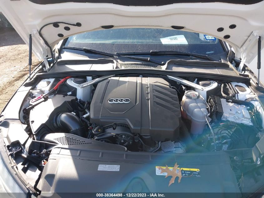 2023 AUDI A4 PREMIUM PLUS 45 - WAUEAAF4XPN006739