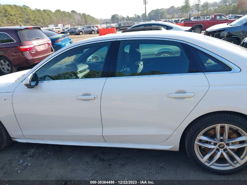 2023 AUDI A4 PREMIUM PLUS 45 - WAUEAAF4XPN006739