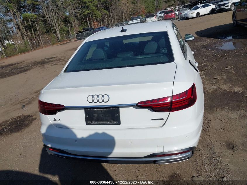 2023 AUDI A4 PREMIUM PLUS 45 - WAUEAAF4XPN006739