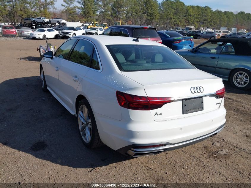 2023 AUDI A4 PREMIUM PLUS 45 - WAUEAAF4XPN006739