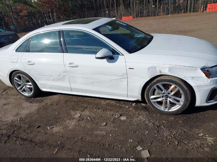 2023 AUDI A4 PREMIUM PLUS 45 - WAUEAAF4XPN006739