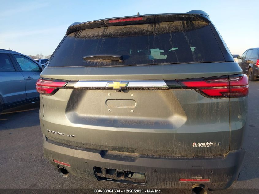 2022 CHEVROLET TRAVERSE AWD LT LEATHER - 1GNEVHKWXNJ191264