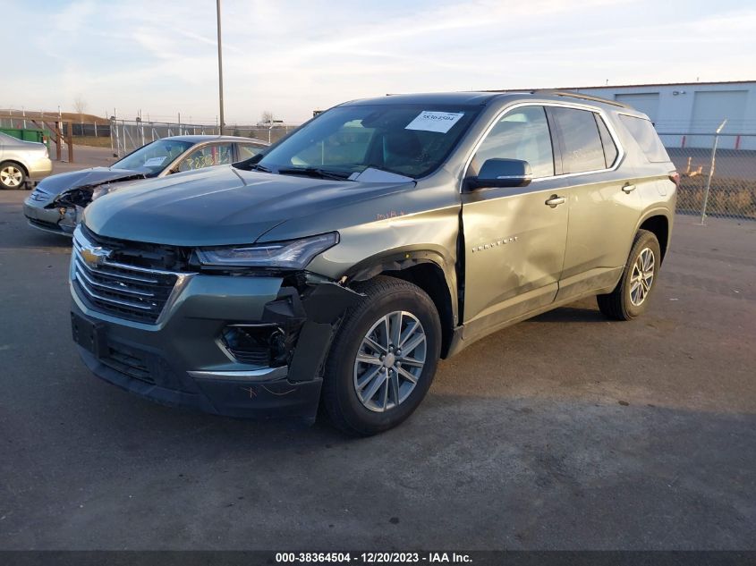 2022 CHEVROLET TRAVERSE AWD LT LEATHER - 1GNEVHKWXNJ191264