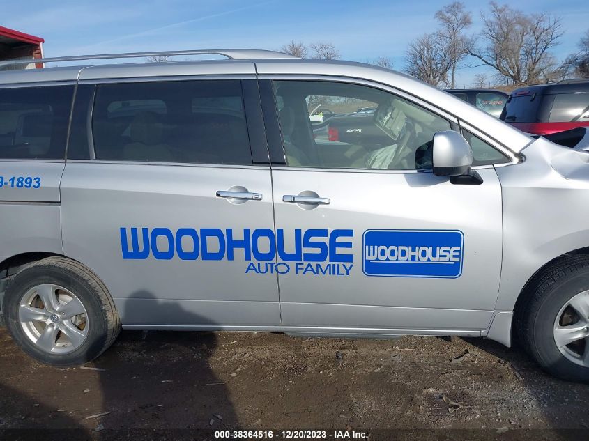 2015 NISSAN QUEST S/SV/SL/PLATINUM - JN8AE2KP9F9121324