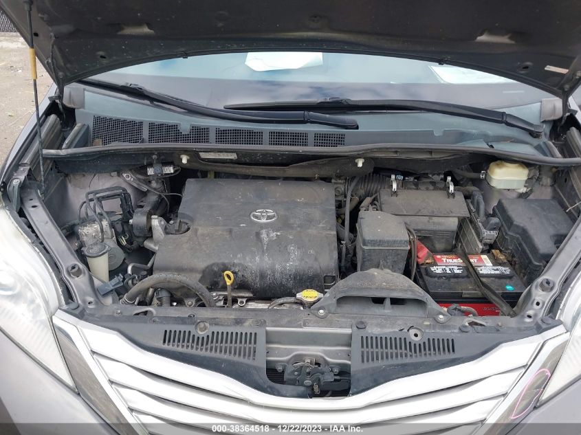 5TDYK3DC9ES514579 2014 TOYOTA SIENNA, photo no. 10