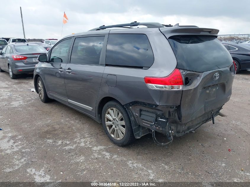 5TDYK3DC9ES514579 2014 TOYOTA SIENNA, photo no. 3