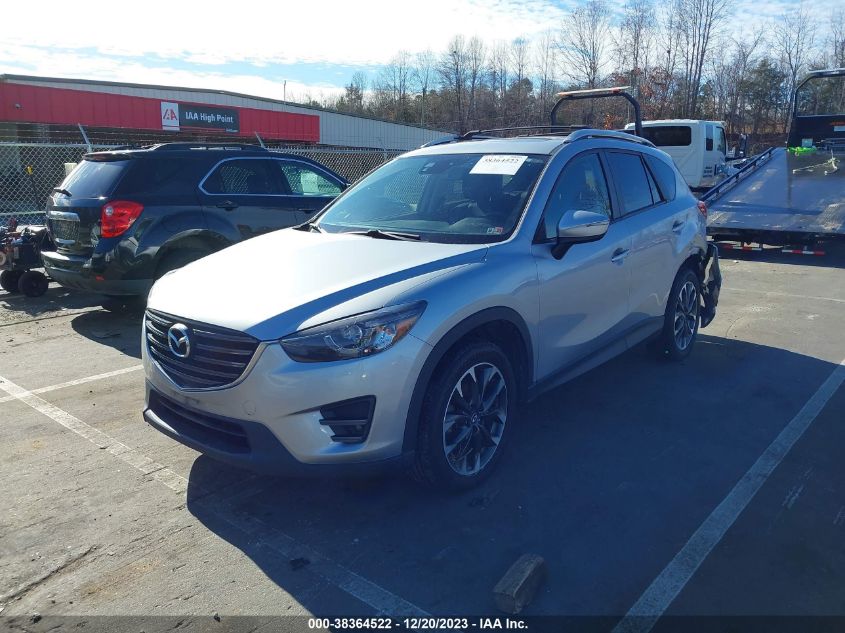 2016 MAZDA CX-5 GRAND TOURING - JM3KE4DY8G0643358