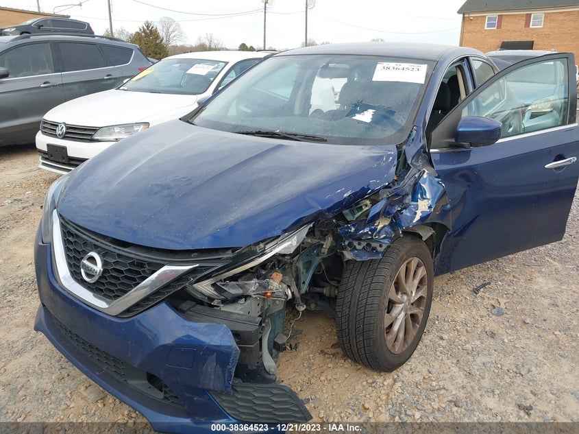 VIN 3N1AB7AP4KY447283 2019 NISSAN SENTRA S/SV/SR/SL