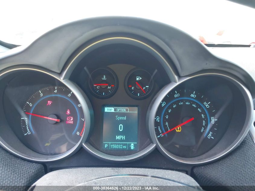 2014 CHEVROLET CRUZE 1LT AUTO - 1G1PC5SB4E7485249