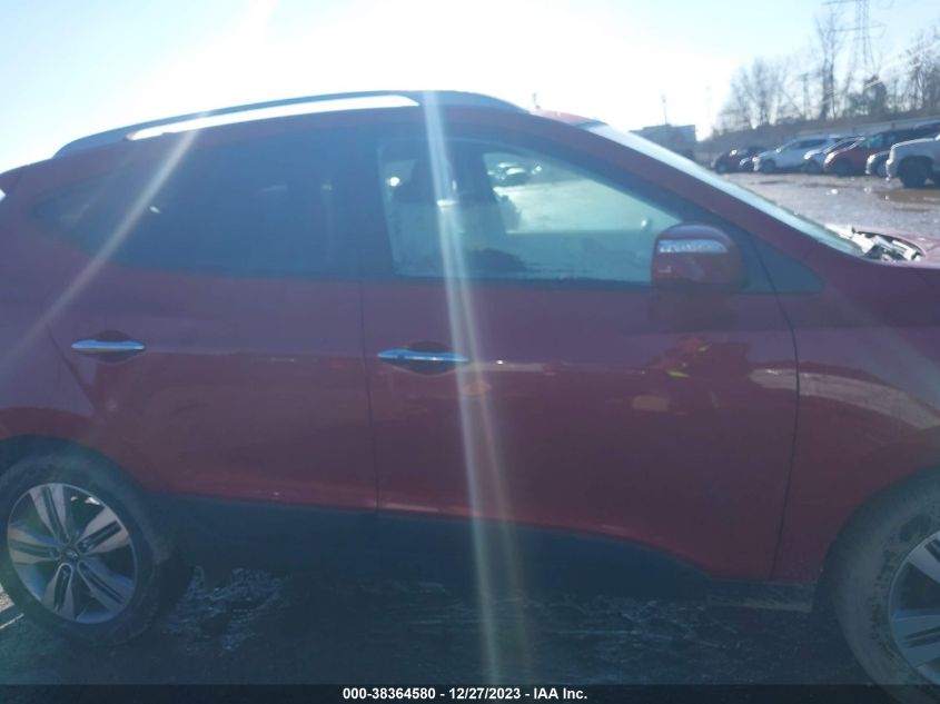 2014 HYUNDAI TUCSON LIMITED - KM8JU3AG2EU807802