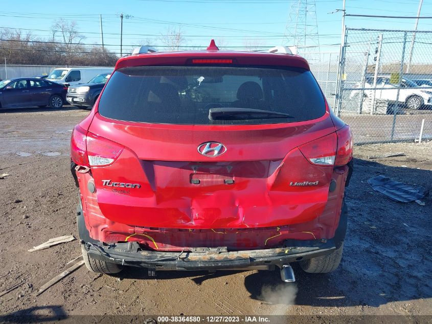 2014 HYUNDAI TUCSON LIMITED - KM8JU3AG2EU807802