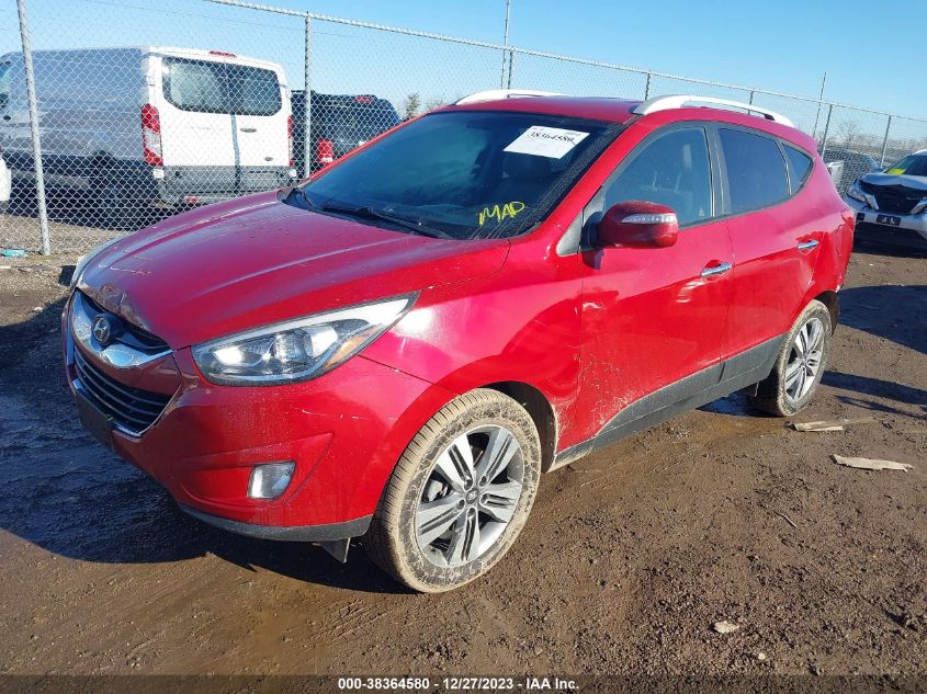 2014 HYUNDAI TUCSON LIMITED - KM8JU3AG2EU807802