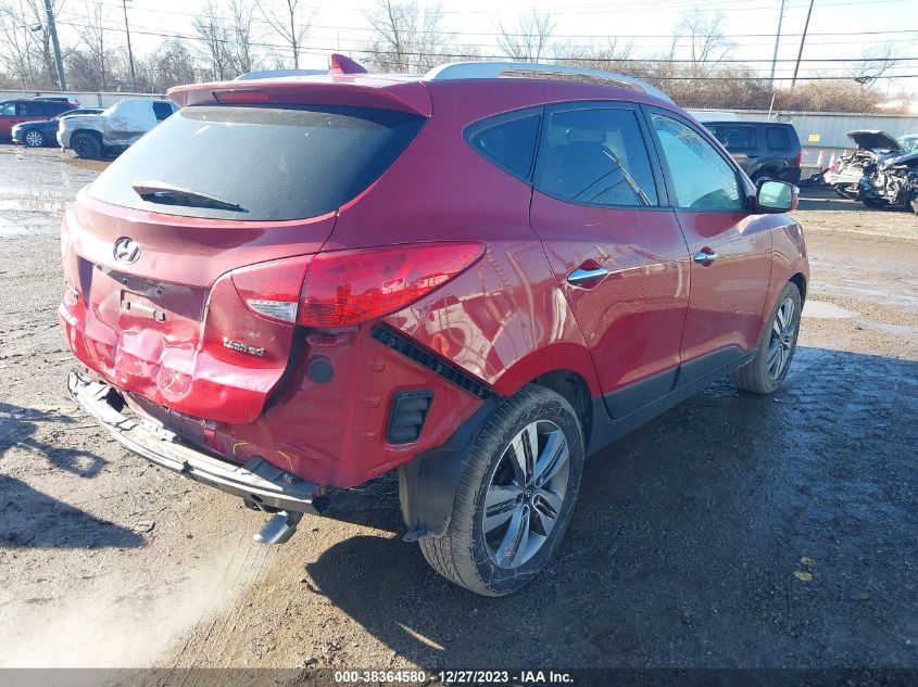 2014 HYUNDAI TUCSON LIMITED - KM8JU3AG2EU807802