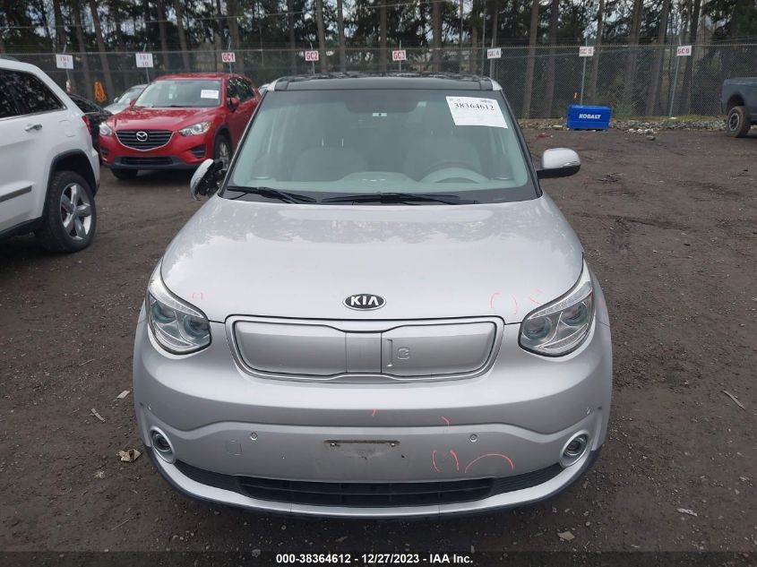 2016 KIA SOUL EV + KNDJX3AE6G7017205