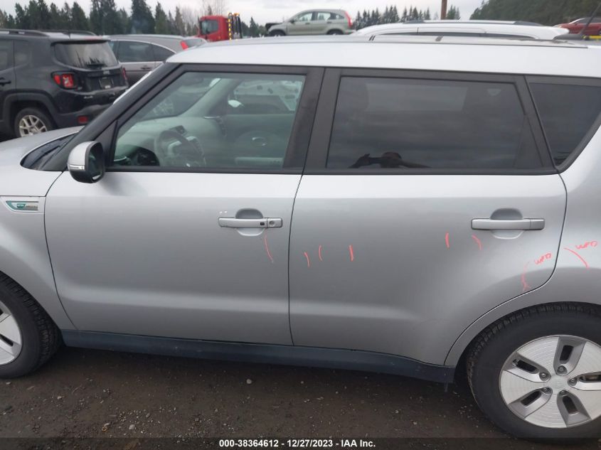 2016 KIA SOUL EV + KNDJX3AE6G7017205