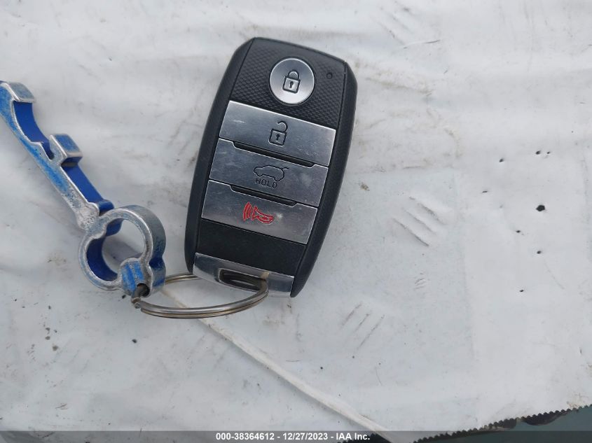 2016 KIA SOUL EV + KNDJX3AE6G7017205