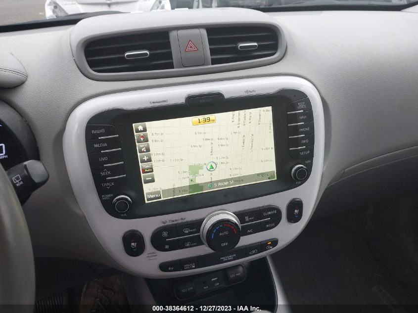 2016 KIA SOUL EV + KNDJX3AE6G7017205