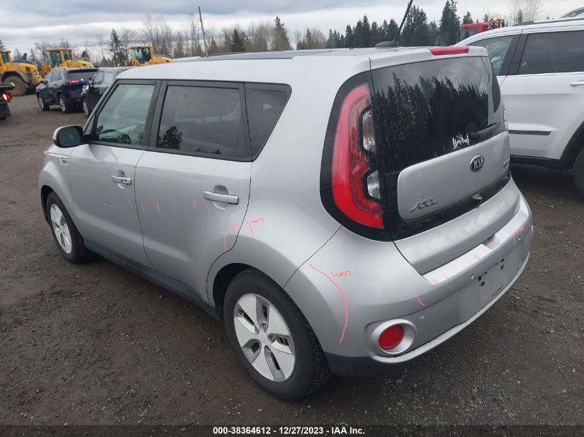 2016 KIA SOUL EV + KNDJX3AE6G7017205