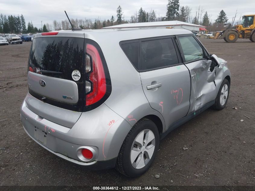 2016 KIA SOUL EV + KNDJX3AE6G7017205