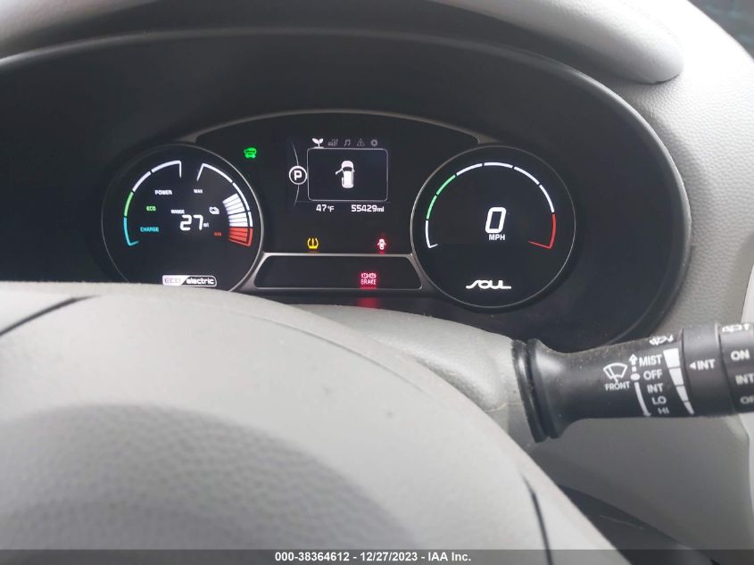 2016 KIA SOUL EV + KNDJX3AE6G7017205