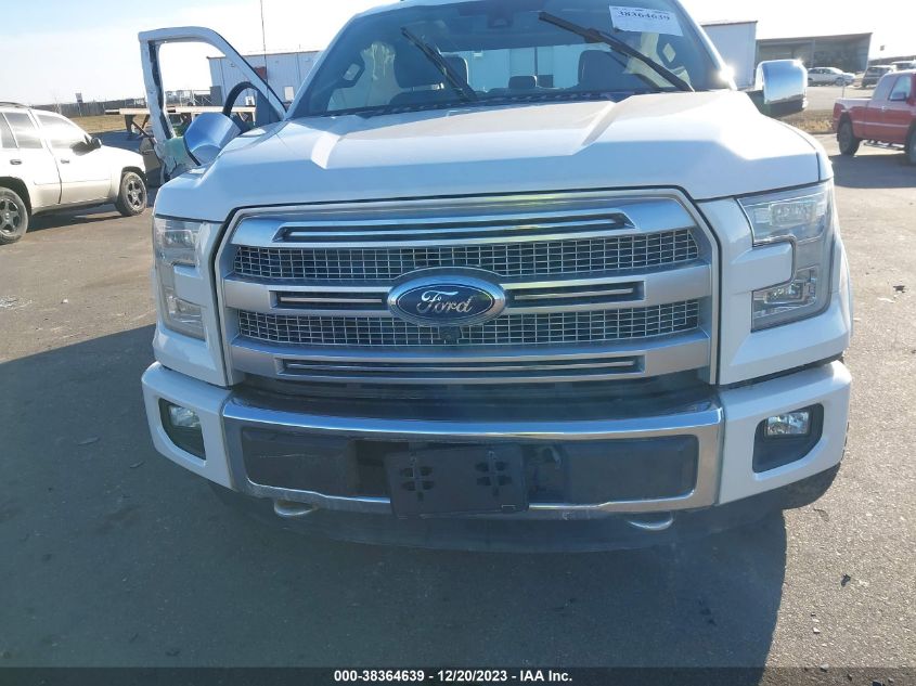 2015 FORD F-150 PLATINUM - 1FTEW1EFXFFA88519