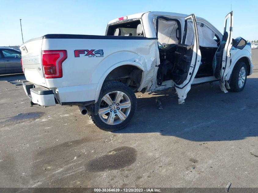 2015 FORD F-150 PLATINUM - 1FTEW1EFXFFA88519
