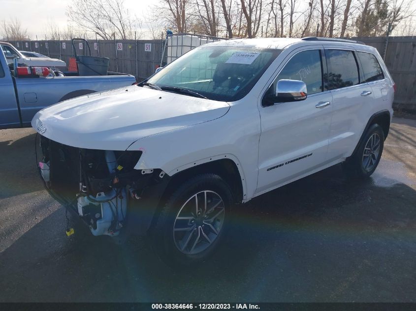 2022 JEEP GRAND CHEROKEE WK LIMITED 4X2 1C4RJEBG7NC126065