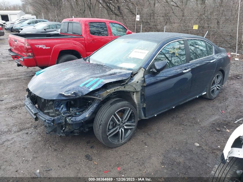 2017 HONDA ACCORD SPORT SE - 1HGCR2F1XHA100421
