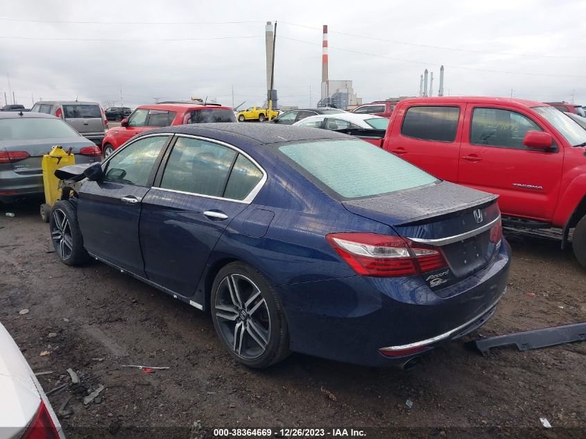 2017 HONDA ACCORD SPORT SE - 1HGCR2F1XHA100421