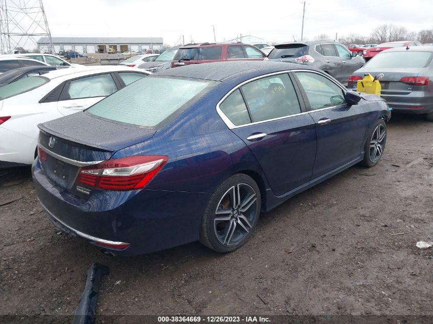 2017 HONDA ACCORD SPORT SE - 1HGCR2F1XHA100421