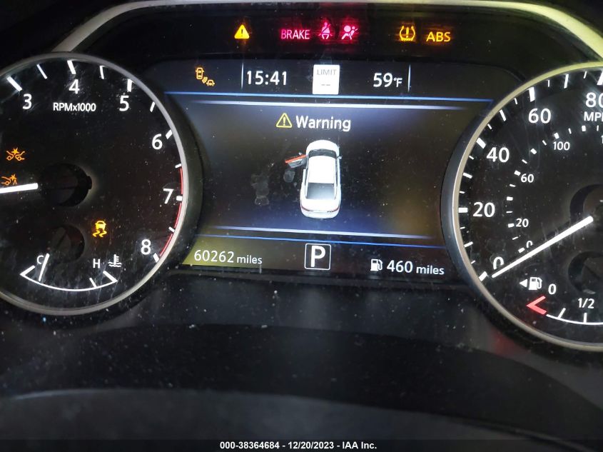 2021 NISSAN MAXIMA SV XTRONIC CVT - 1N4AA6CV9MC511700