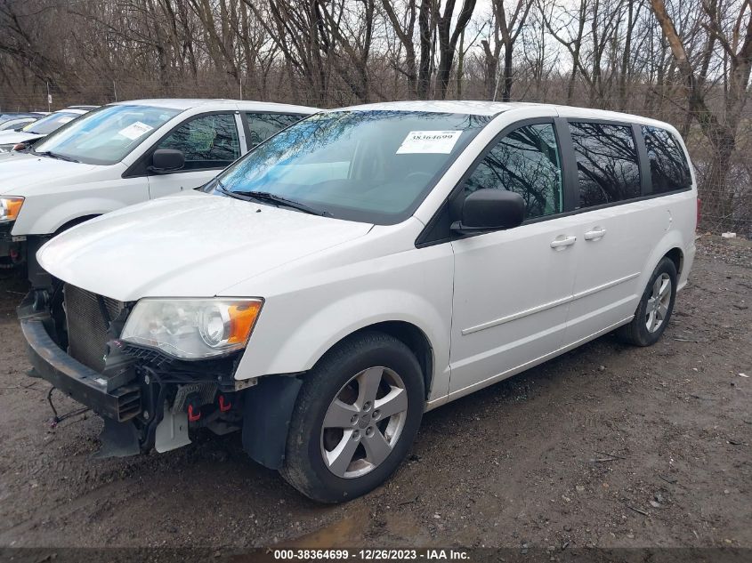 2013 DODGE GRAND CARAVAN SE - 2C4RDGBG9DR762530
