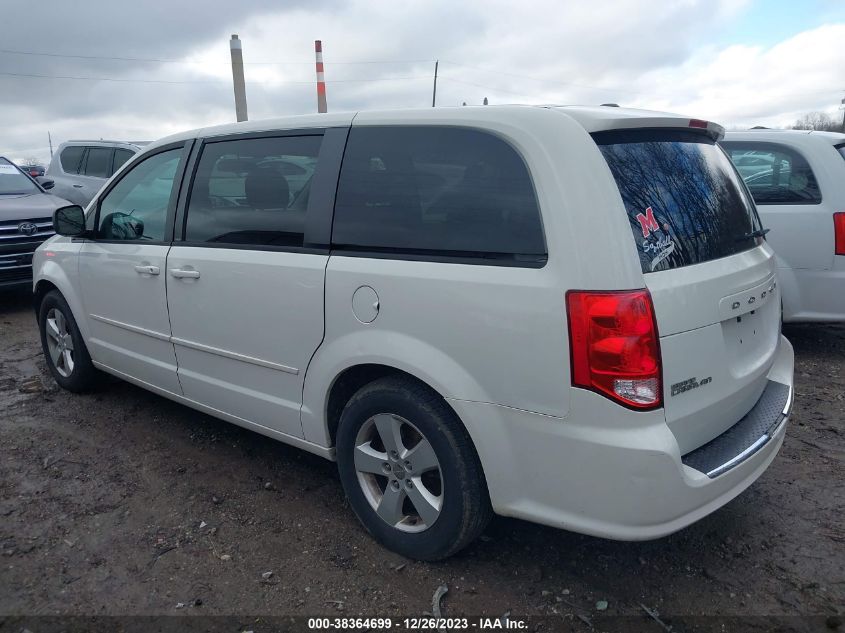 2013 DODGE GRAND CARAVAN SE - 2C4RDGBG9DR762530