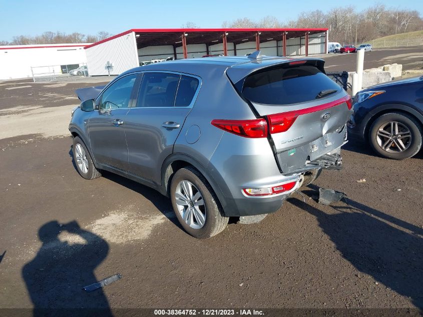 2019 KIA SPORTAGE LX - KNDPMCAC5K7600987